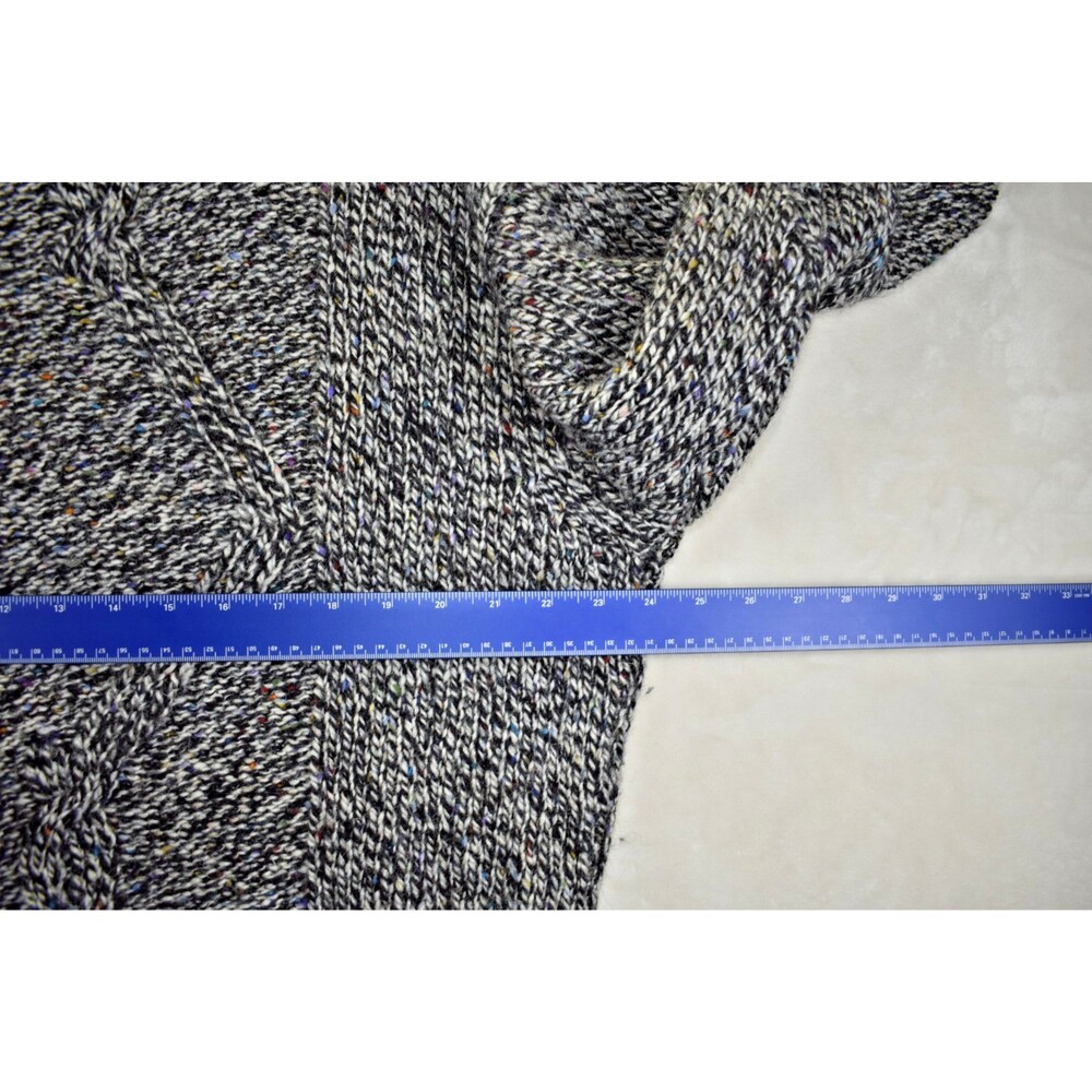 Vintage Christopher Fischer Wool Mohair Cable Knit Sweater Size L - Picture 11 of 15